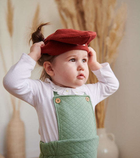 SASHA - La Salopette Bébé - Matelassé