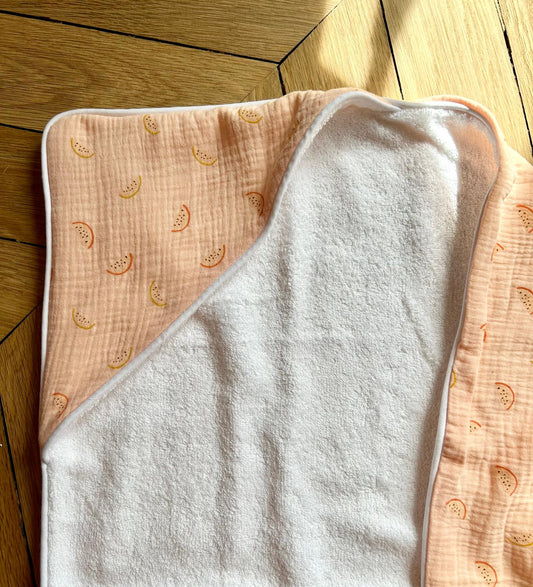 NOUR - La Cape de bain Bébé Bambou | MELON