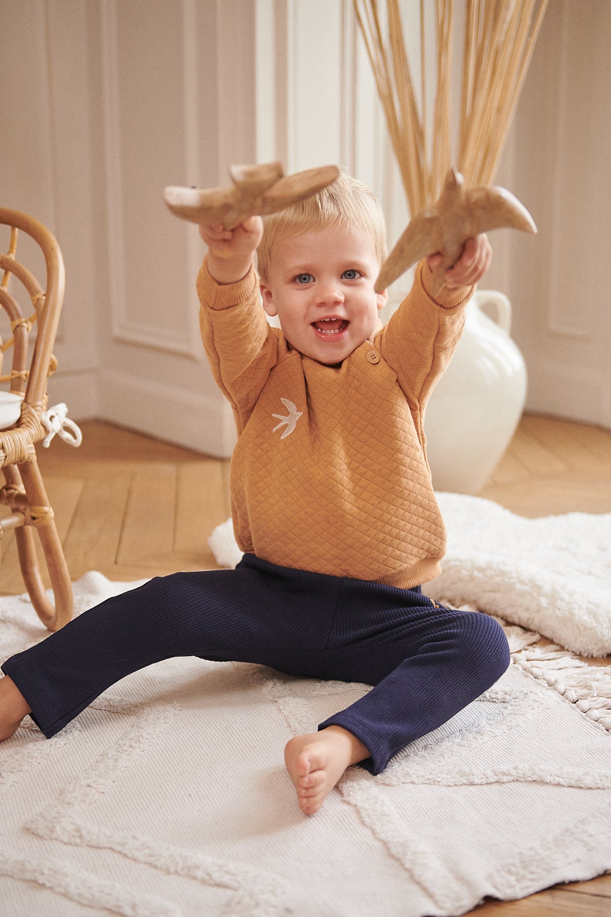 NOUR - Le Pull Bébé | CAMEL