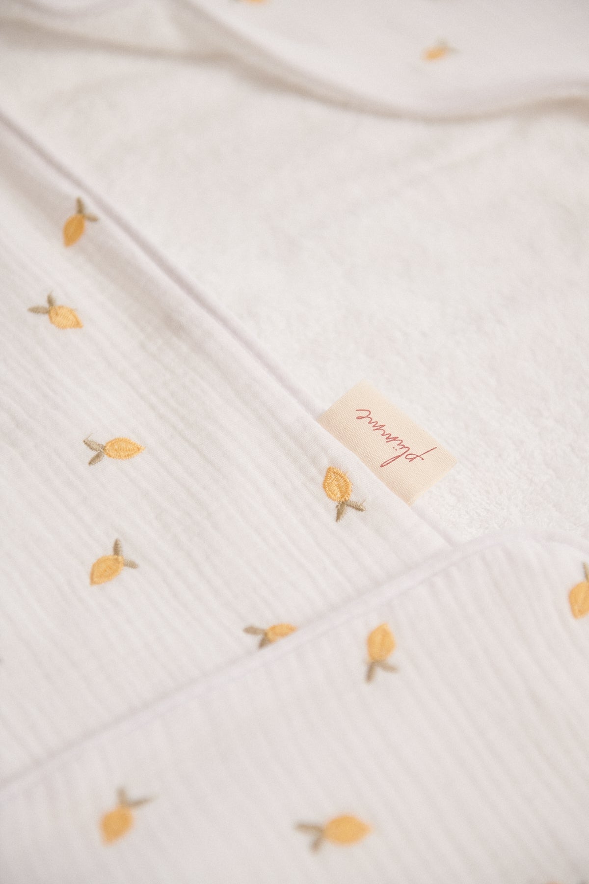 LOU - La Cape de bain Bébé Bambou | CITRONS