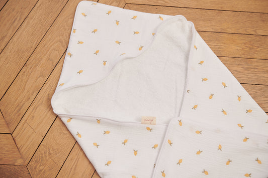 NOUR - La Cape de bain Bébé Bambou | CITRONS