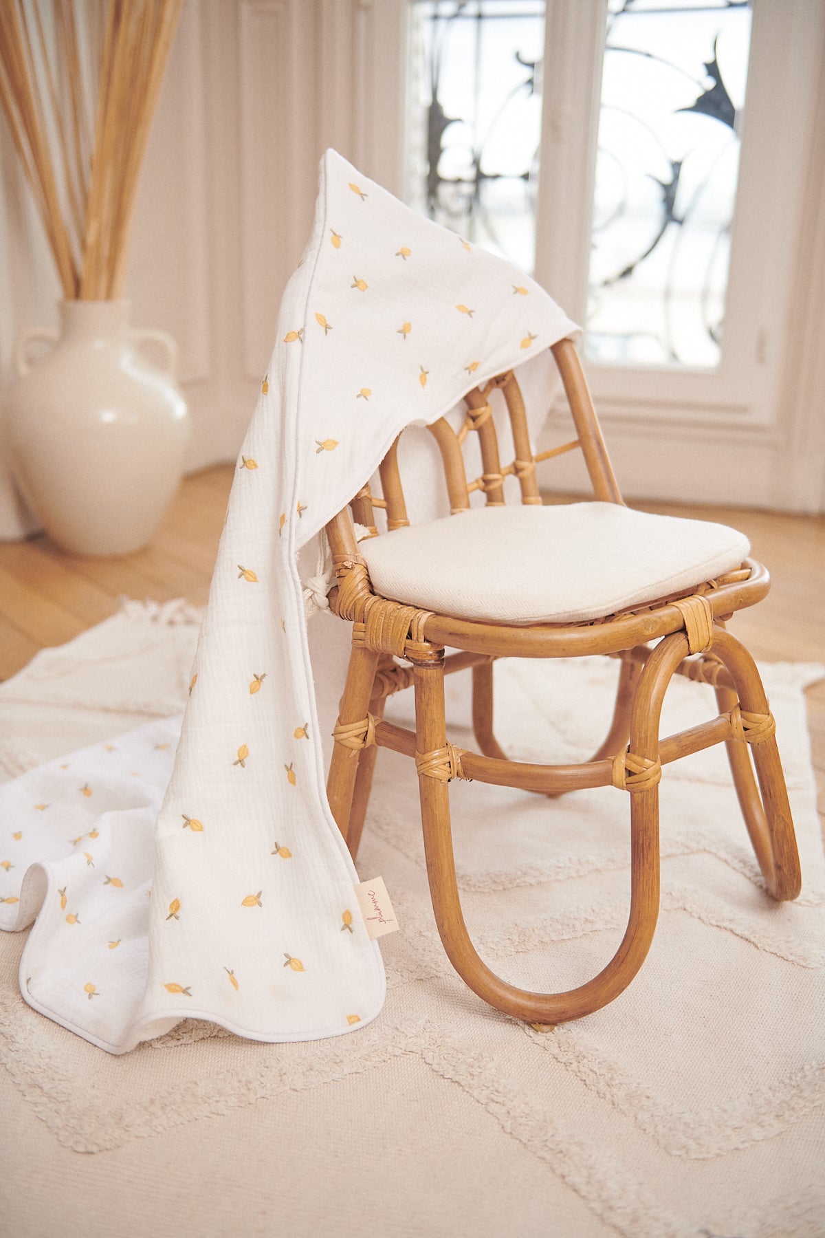 LOU - La Cape de bain Bébé Bambou | CITRONS