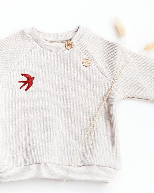 NOUR - Le Pull Bébé | ECRU
