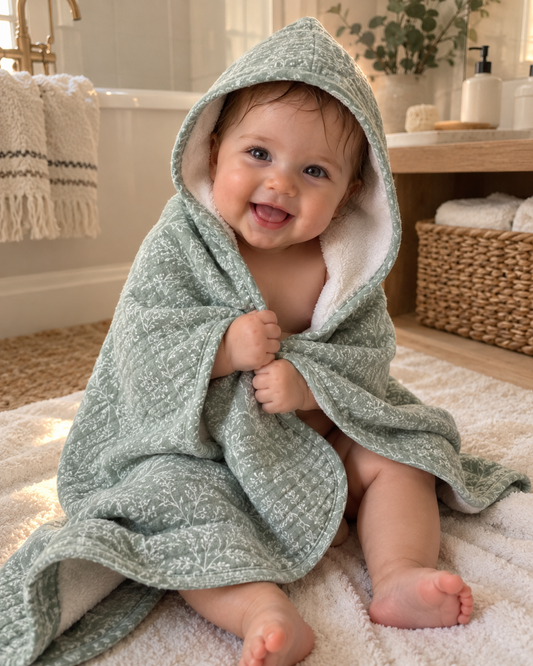 NOUR - La Cape de bain Bébé Durable