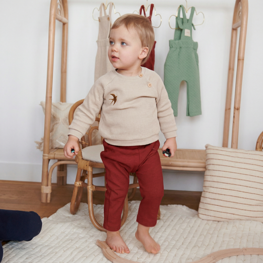AXEL - Le pantalon bébé - gaufre