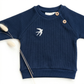Le Pull LOU : élégance mixte et anti-froid intégré