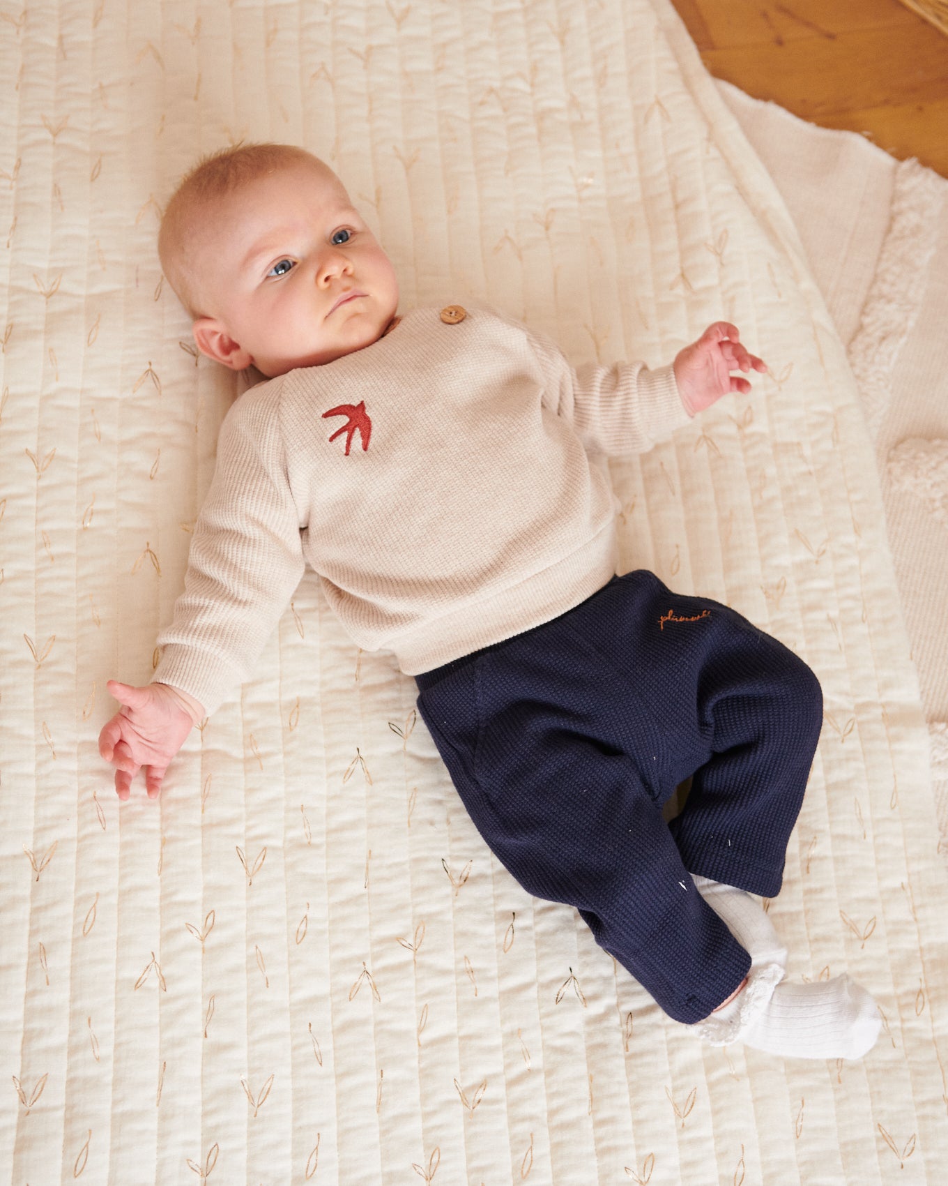 AXEL - Le pantalon bébé - gaufre