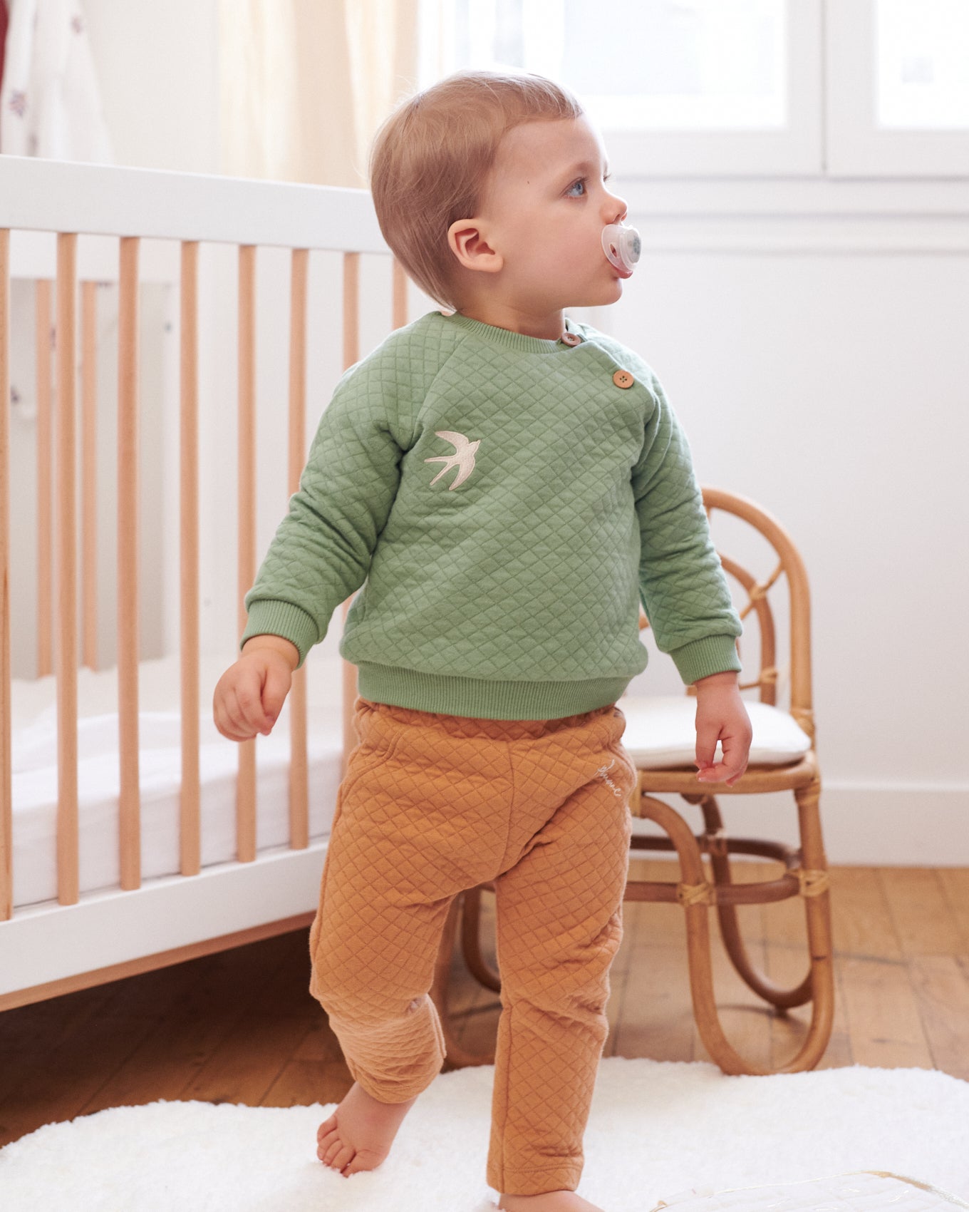 AXEL - Le Pantalon Bébé - Matelassé