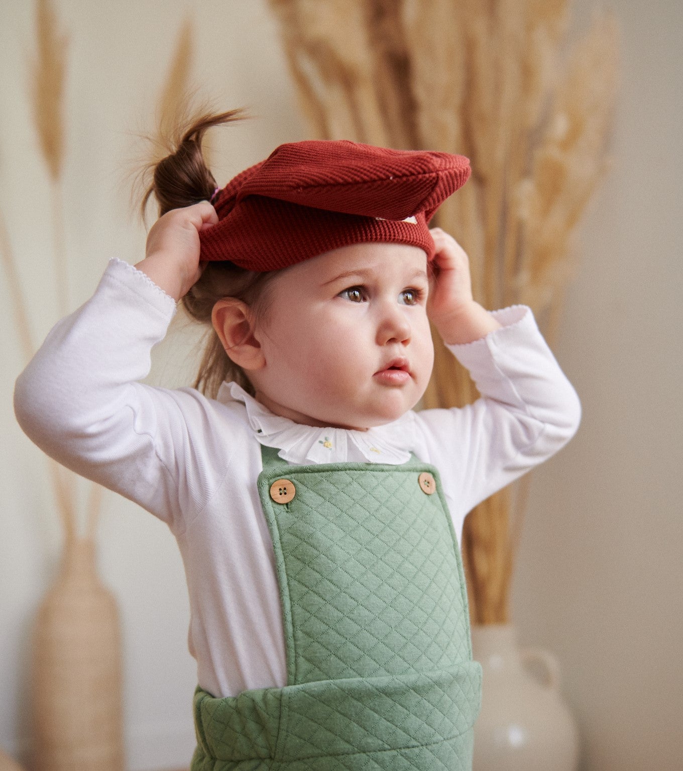 SASHA - La Salopette Bébé - Matelassé