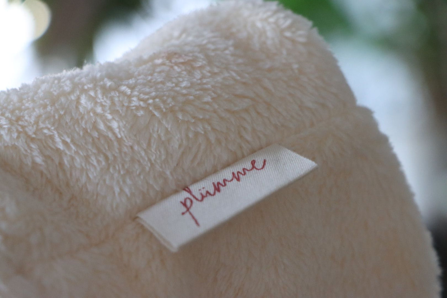 SAM - Le Cache Cou | Blanc Maille de Peluche