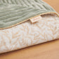 CÉLESTE - La Couverture Bébé Ultra Douce | VERT & Blé