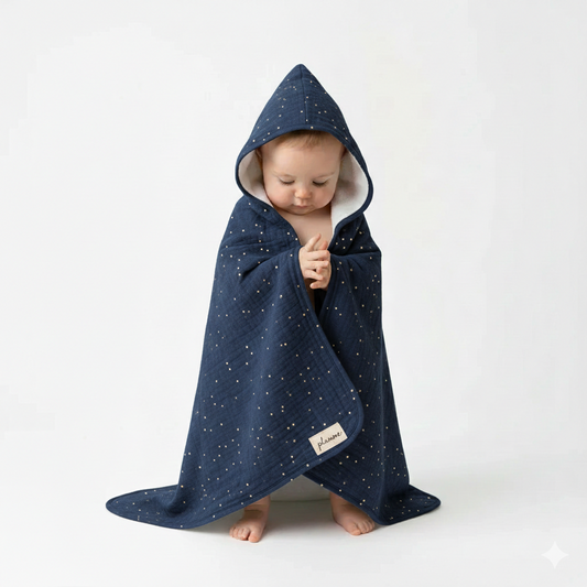 NOUR - La Cape de bain Bébé Durable