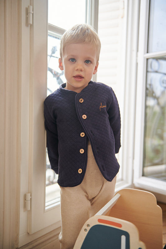 AMBROISE - La Veste Bébé  |  BLEU MARINE