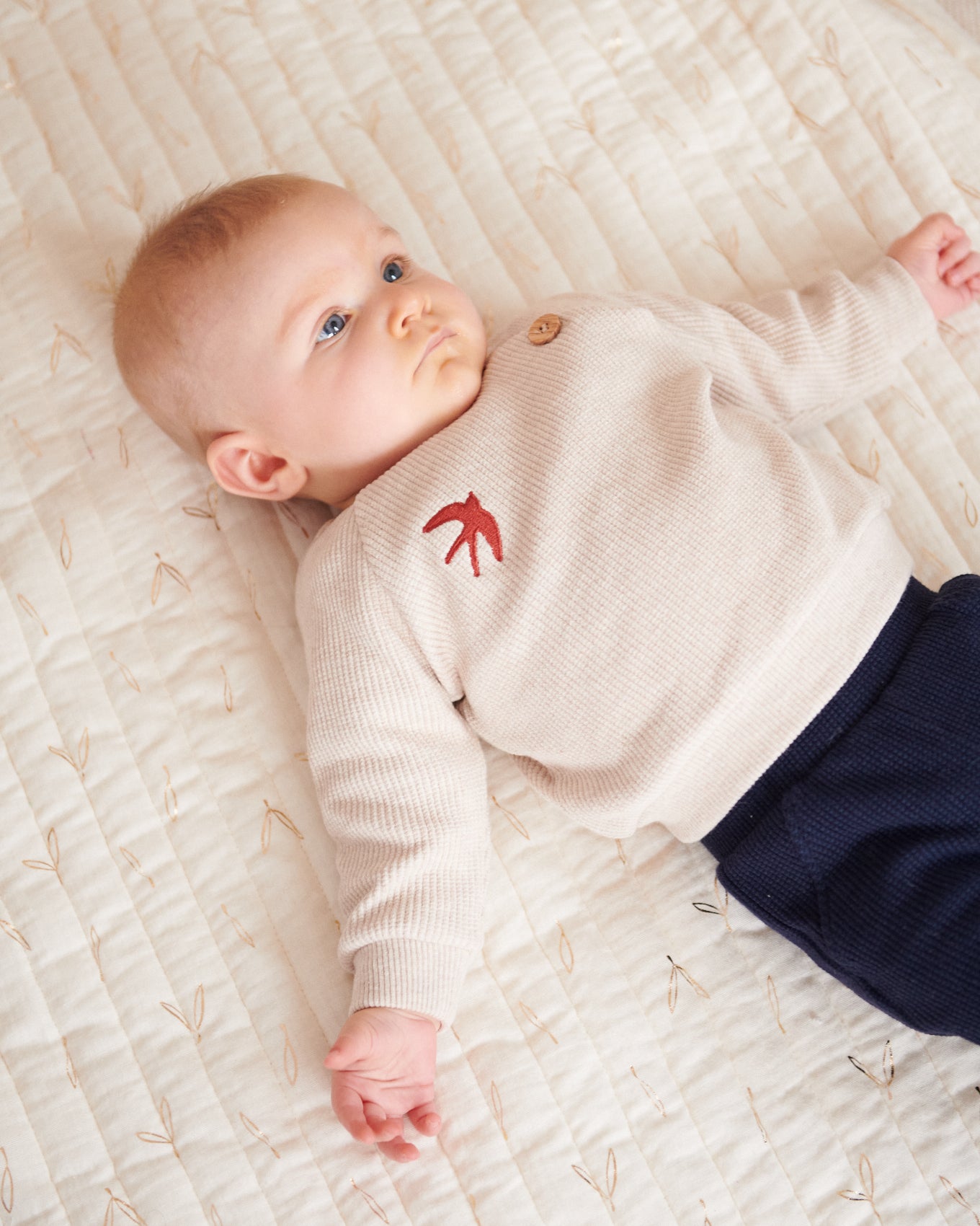 NOUR - Le Pull Bébé | ECRU