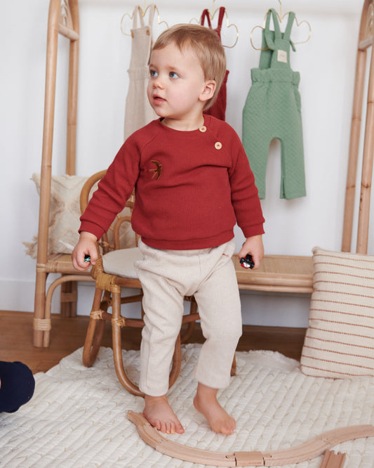 Ensemble LOU & AXEL en coton gaufré