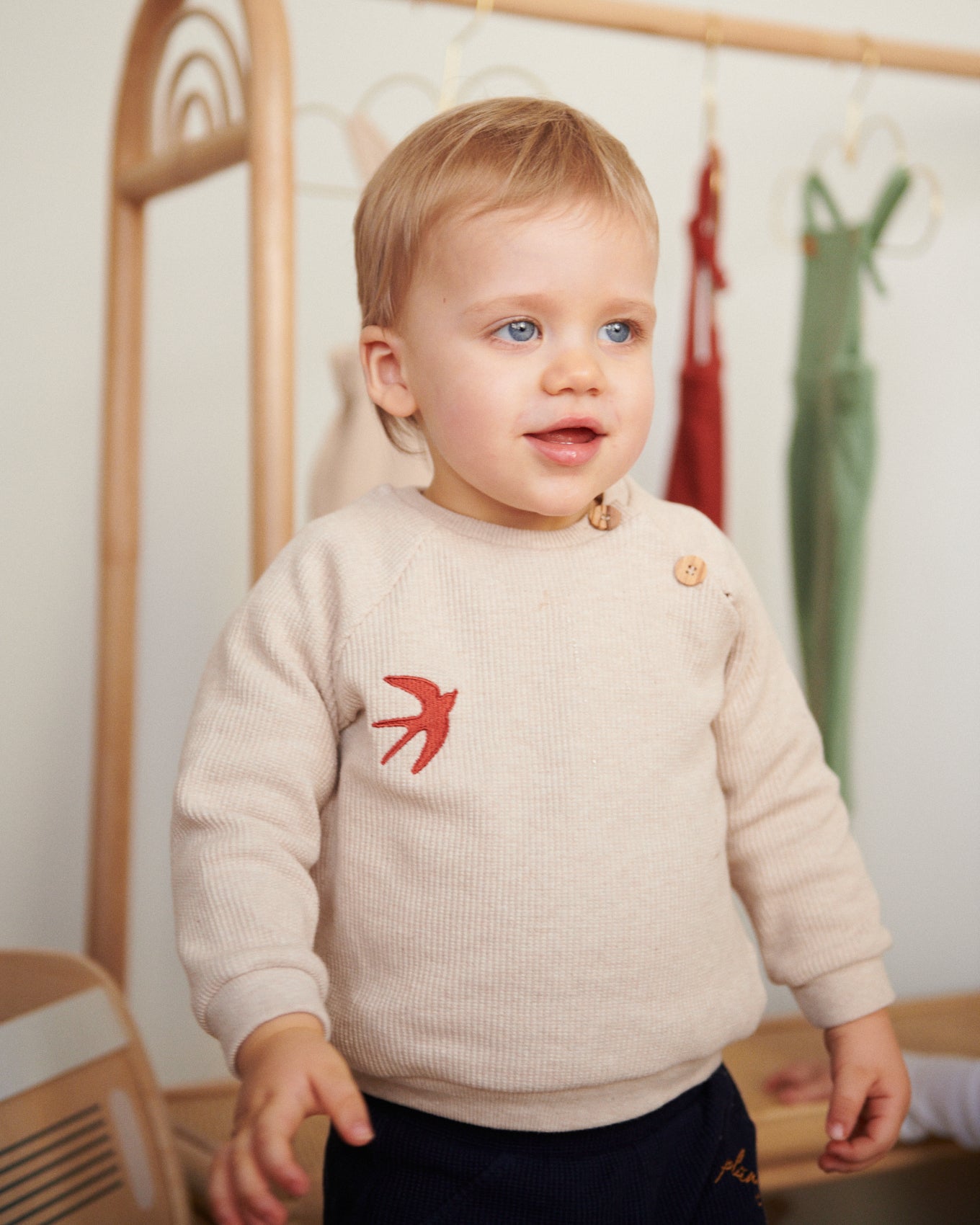 NOUR - Le Pull Bébé | ECRU